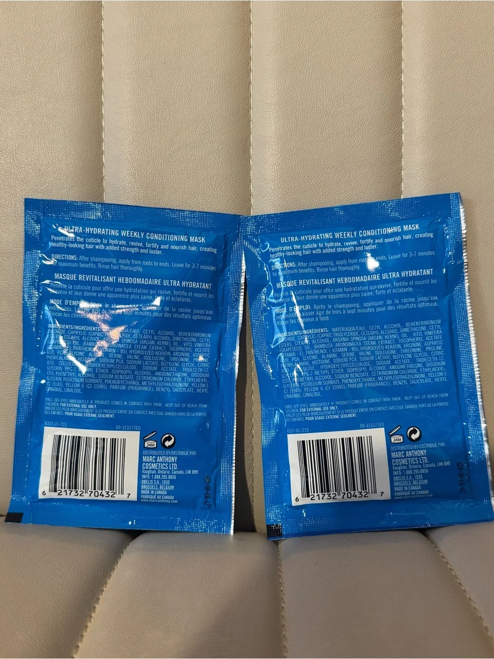 Marc Anthony Ultra Hydrating Argan Oil Conditioning Mask 50ml